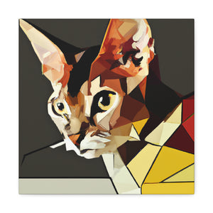 "Abyssinian Splendor Unseen" - Canvas