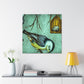 "White Nuthatch Surreality" - Canvas