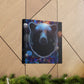 "Asiatic Black Bear Dream" - Canvas