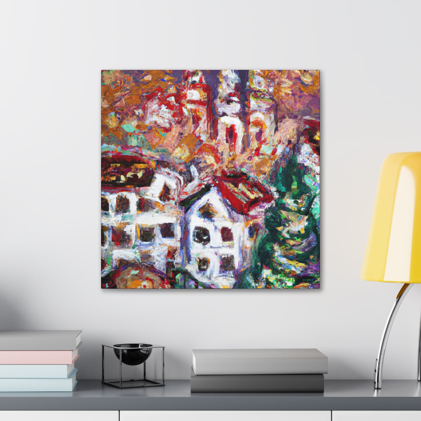 City Square Grandeur - Canvas