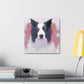 "Border Collie Reflection" - Canvas