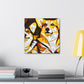 "Corgis in Art Deco" - Canvas