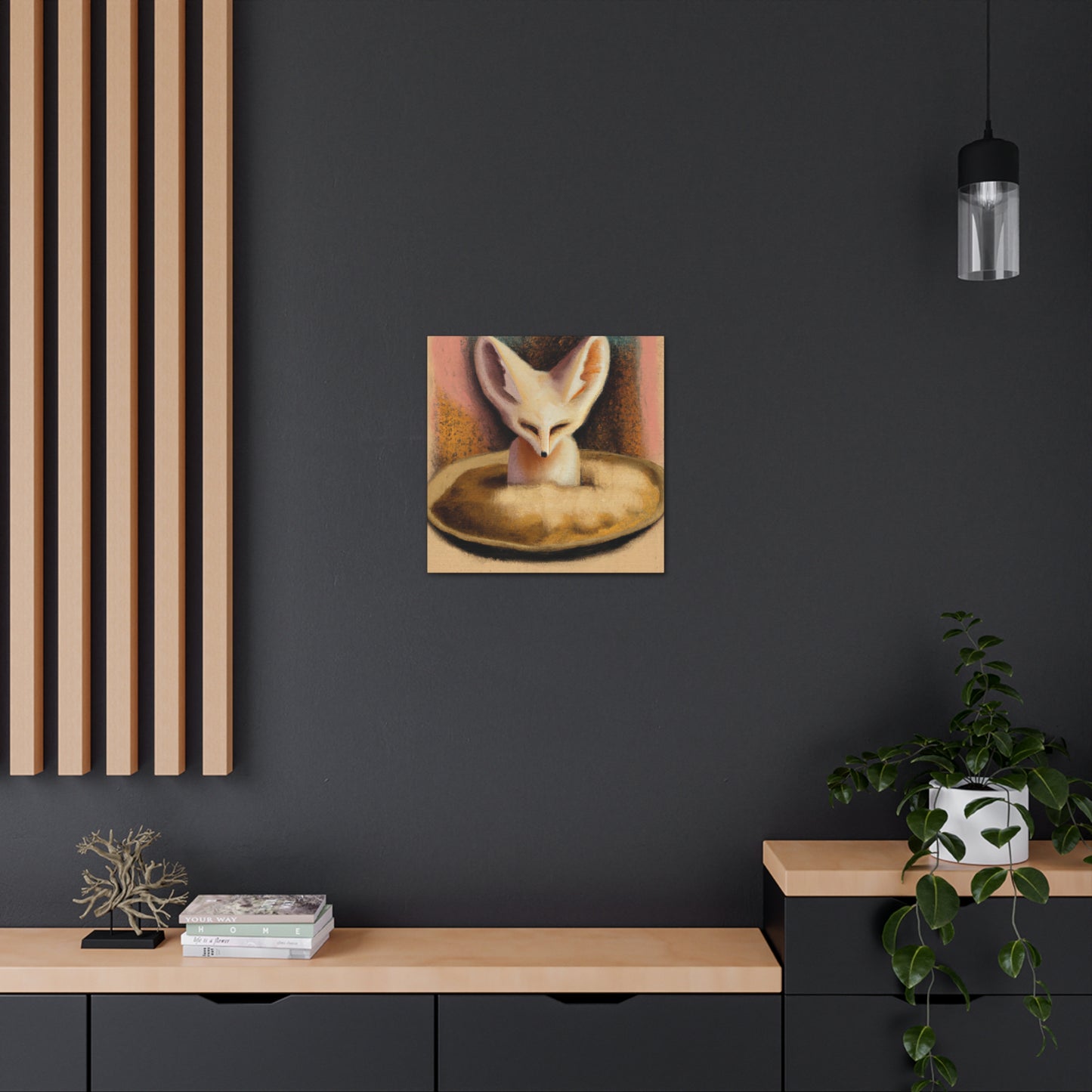 Fennec Fox Dreamscape - Canvas