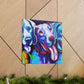 Weimaraner Winter Wonders - Canvas