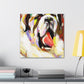 Saint Bernard Impressionism - Canvas