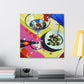 Sipping with Martini Delight - Canvas