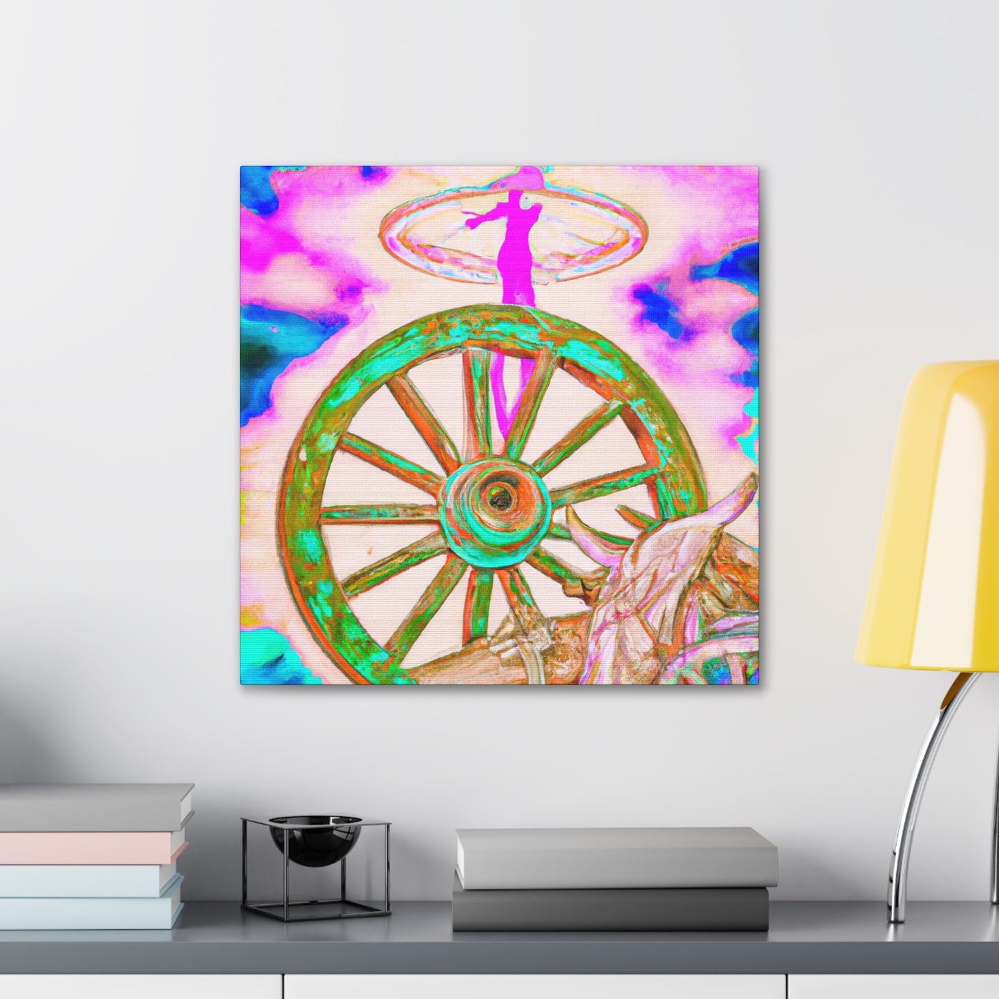 "Wheel of Surrealism" - Canvas