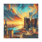 "Renaissance Reverie: Detroit's Splendor" - Canvas