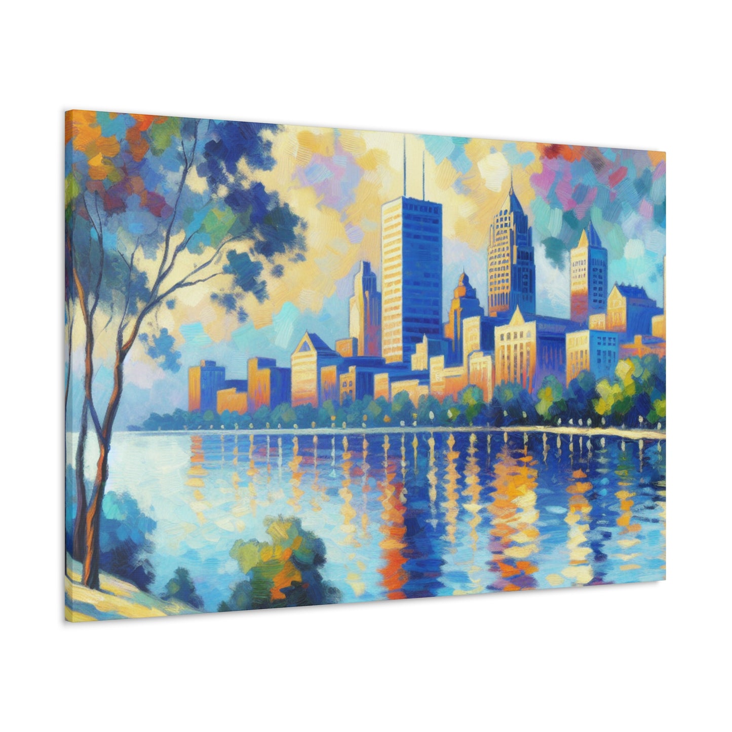 "Colorful Milwaukee Days" - Canvas