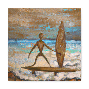 Surfing the Surrealistic - Canvas