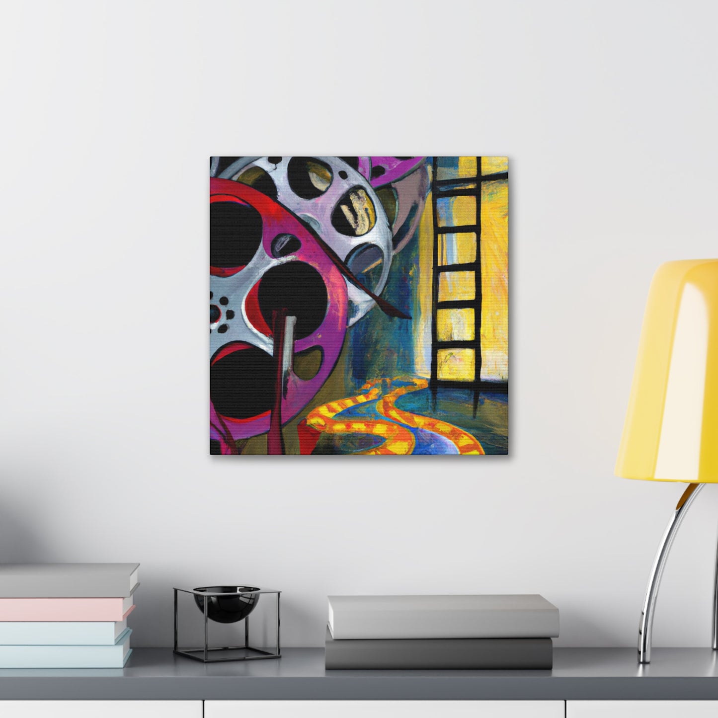 "Movie Reels Fantasia" - Canvas