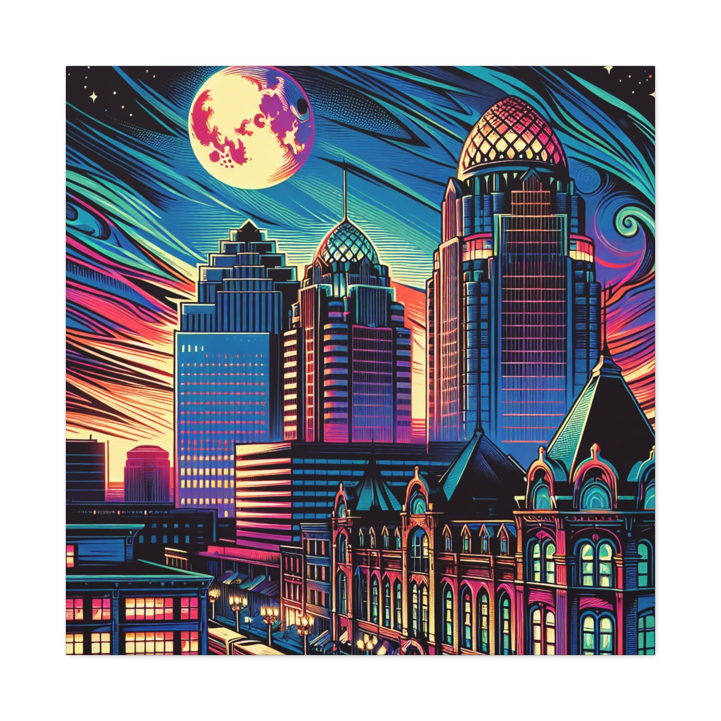 "Enchanting Louisville Blossom" - Canvas