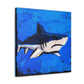 "Shark in the Streets" - Canvas