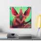 "Indian Flying Fox Soar" - Canvas