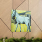 Mule of bygone days - Canvas