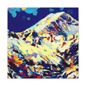 "Snowy Mountain Majesty" - Canvas