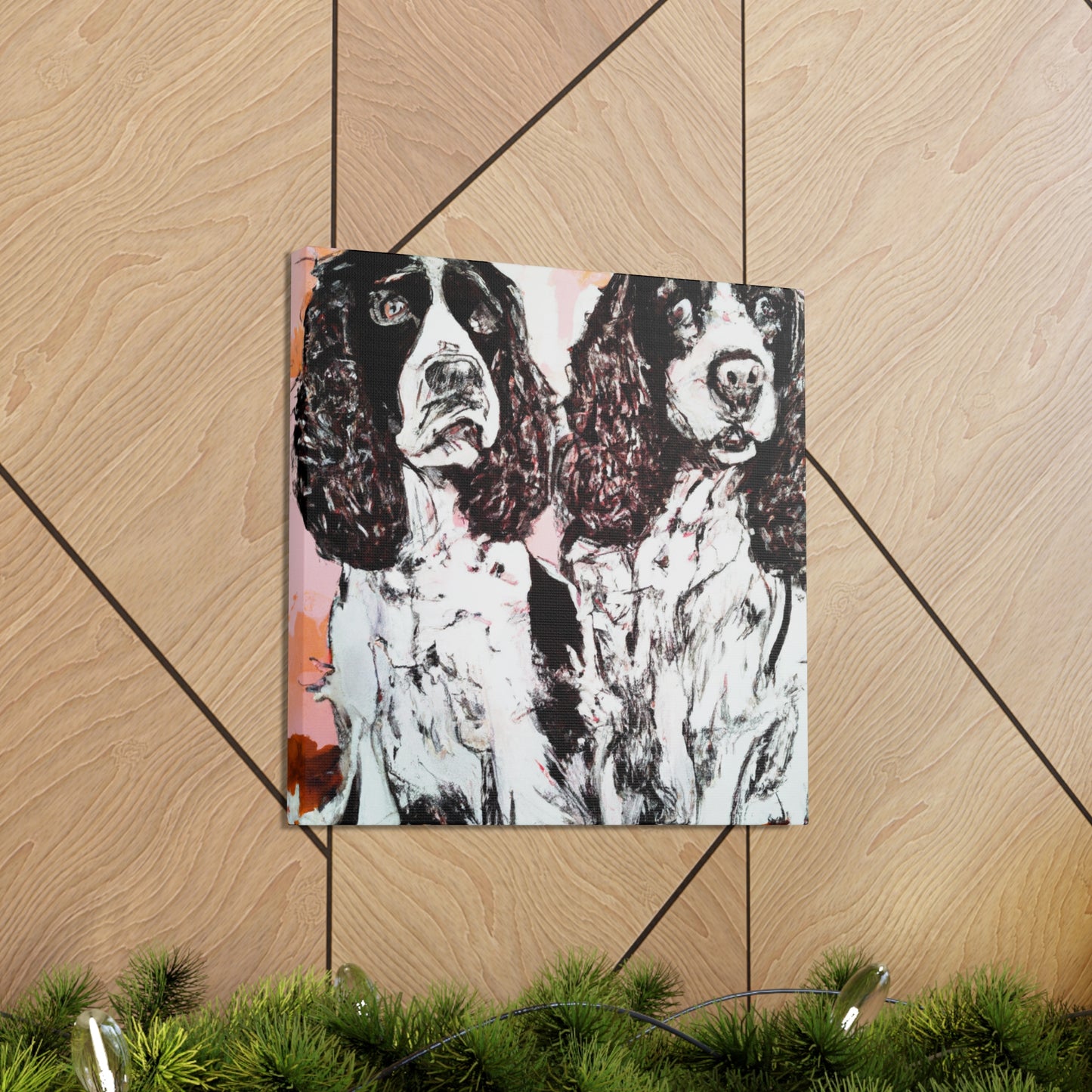 "Spaniel of the Streets" - Canvas