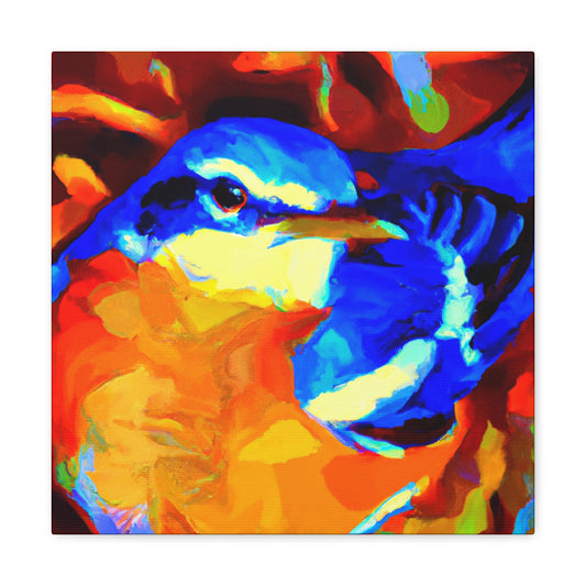 "Robins in Motion Spielberg" - Canvas