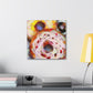 Doughnut Dreamscape Painting - Canvas