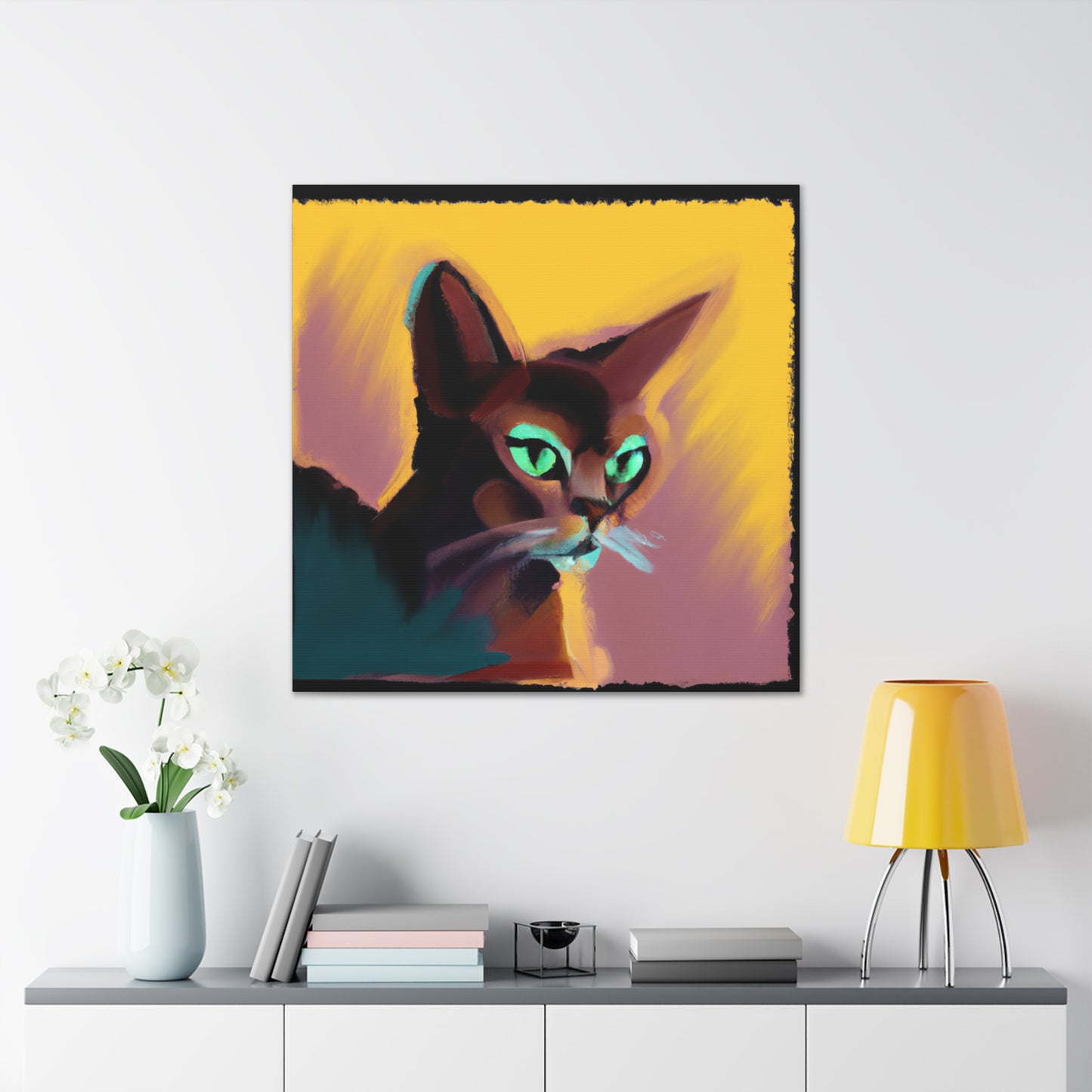 "Abyssinian Fauvist Dream" - Canvas