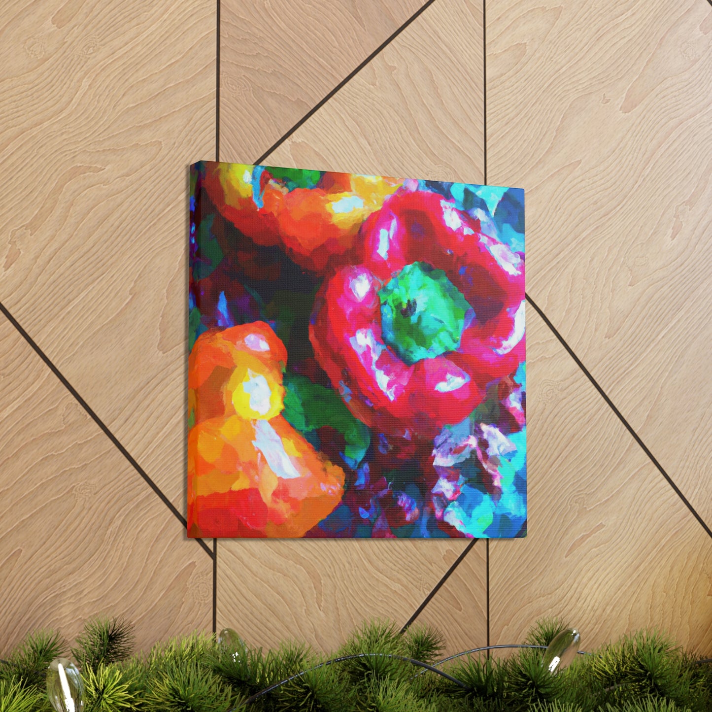 "Peppers of Post-Impressionism" - Canvas