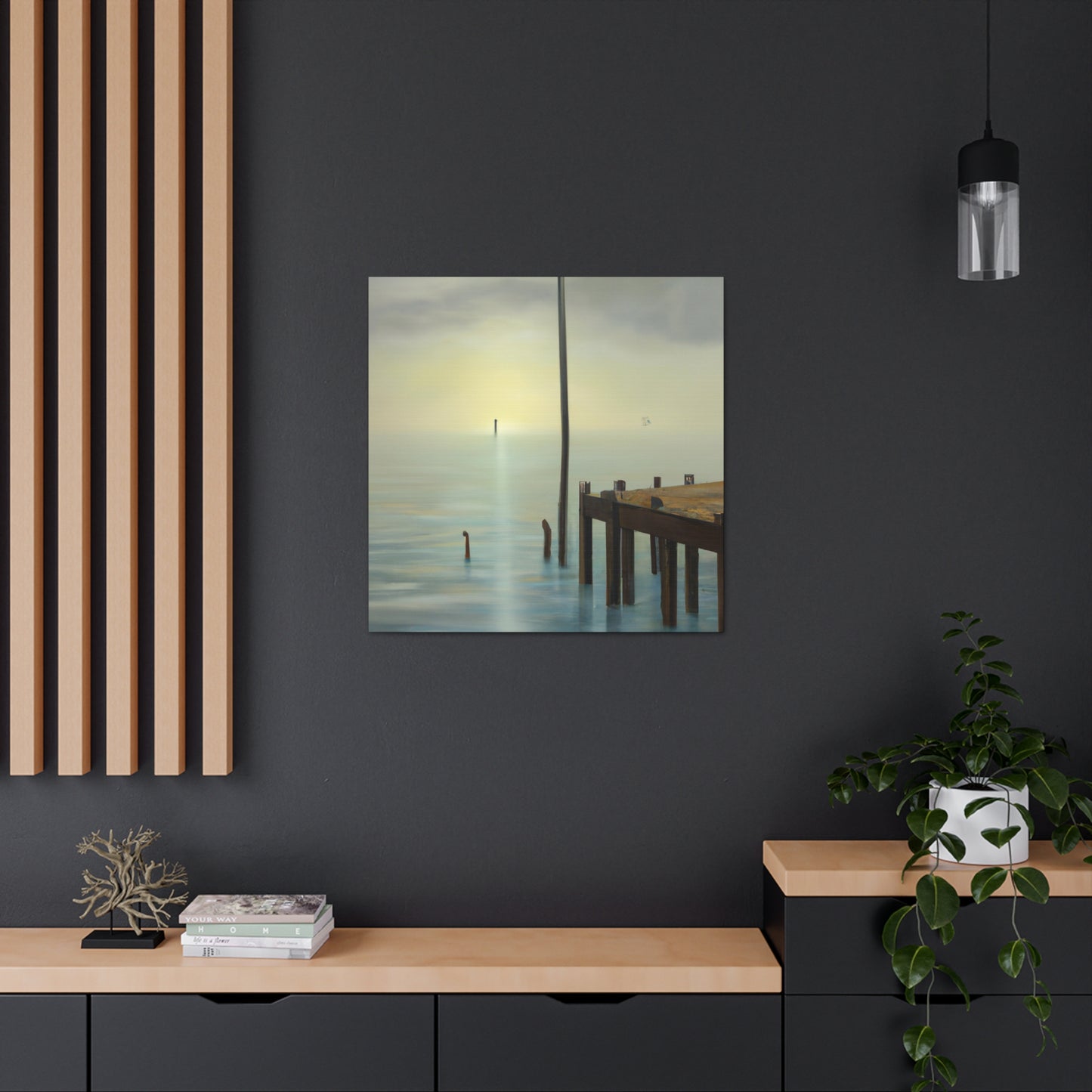 Pier to Infinity Dream - Canvas