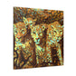 "Leopard in Impressionism" - Canvas