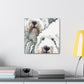 "Old English Sheepdog Dreaming" - Canvas