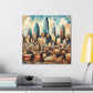 "City of Steel Horizons" - Canvas