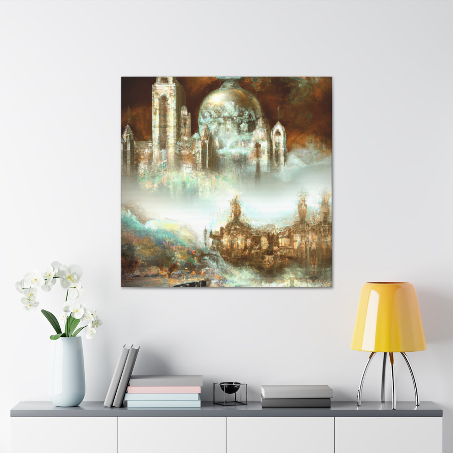 "Baroque Meets Deco" - Canvas