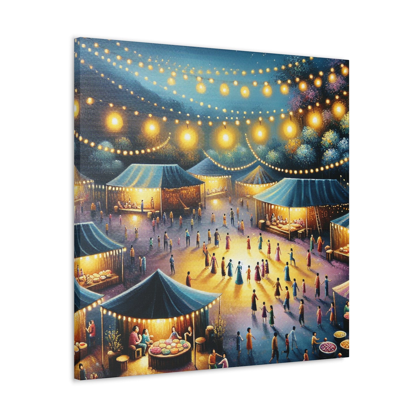 Festive Reverie of Yore - Canvas