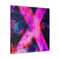 "X in Abstraction Form" - Canvas