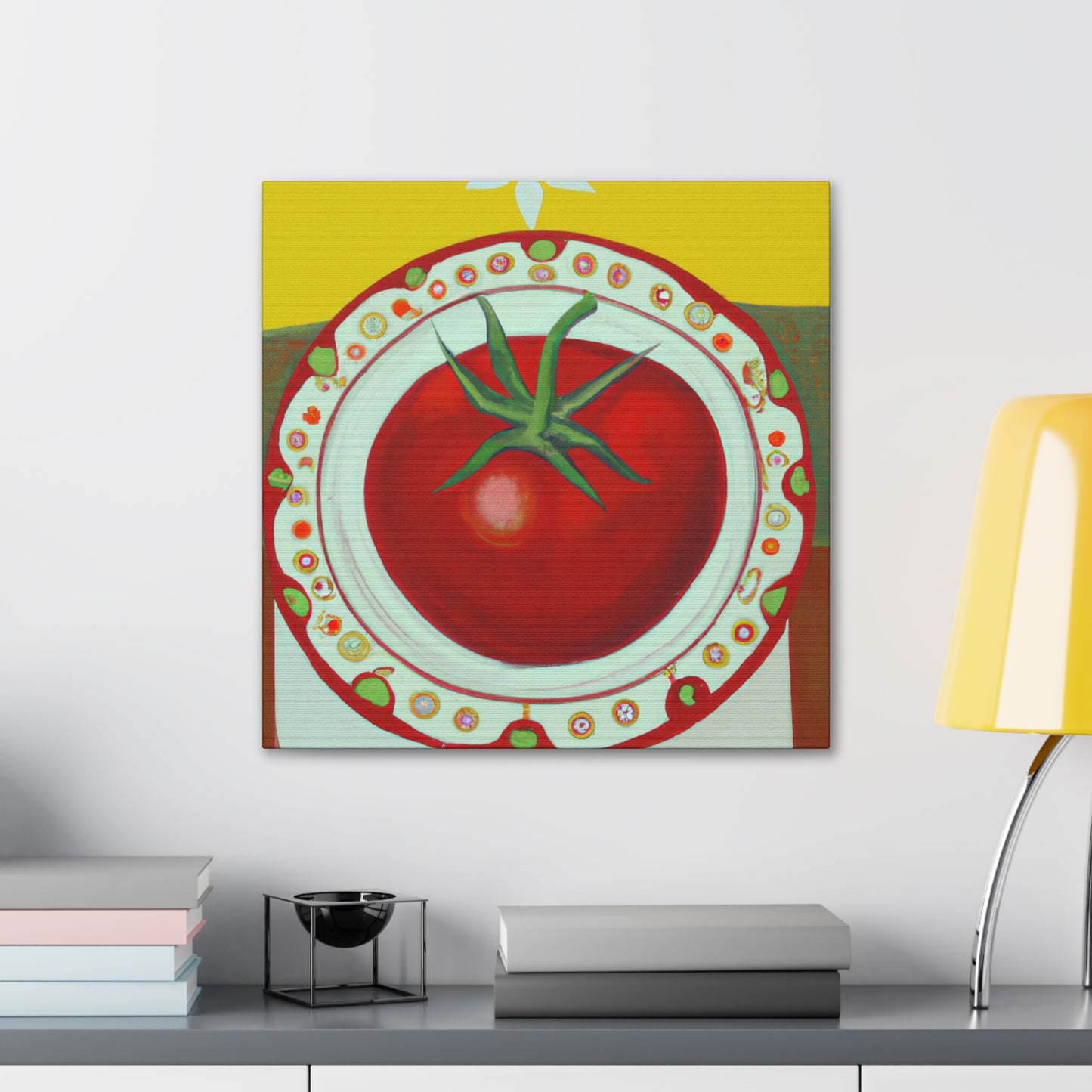 "Tomato's Sweet Bounty" - Canvas