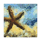 "Starfish at Nightfall" - Canvas