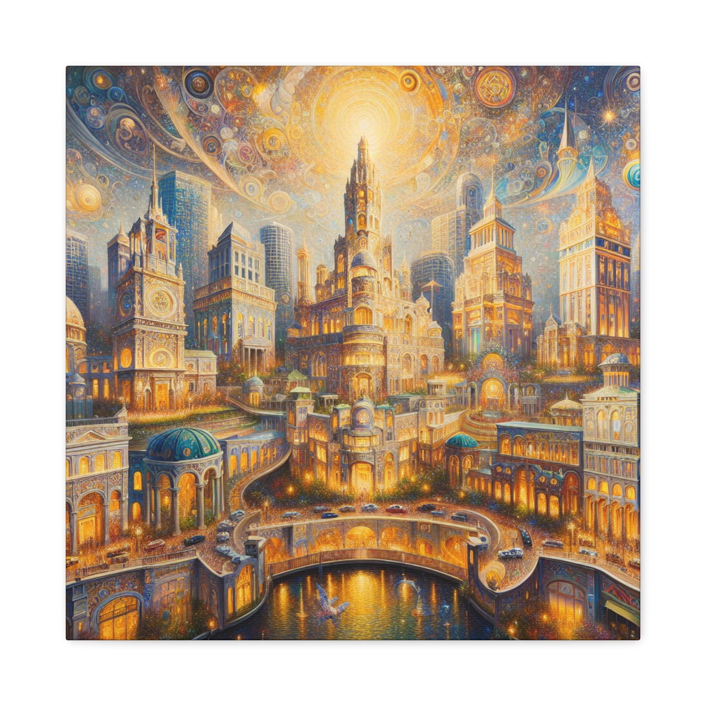 "City of Sunshine Splendor" - Canvas