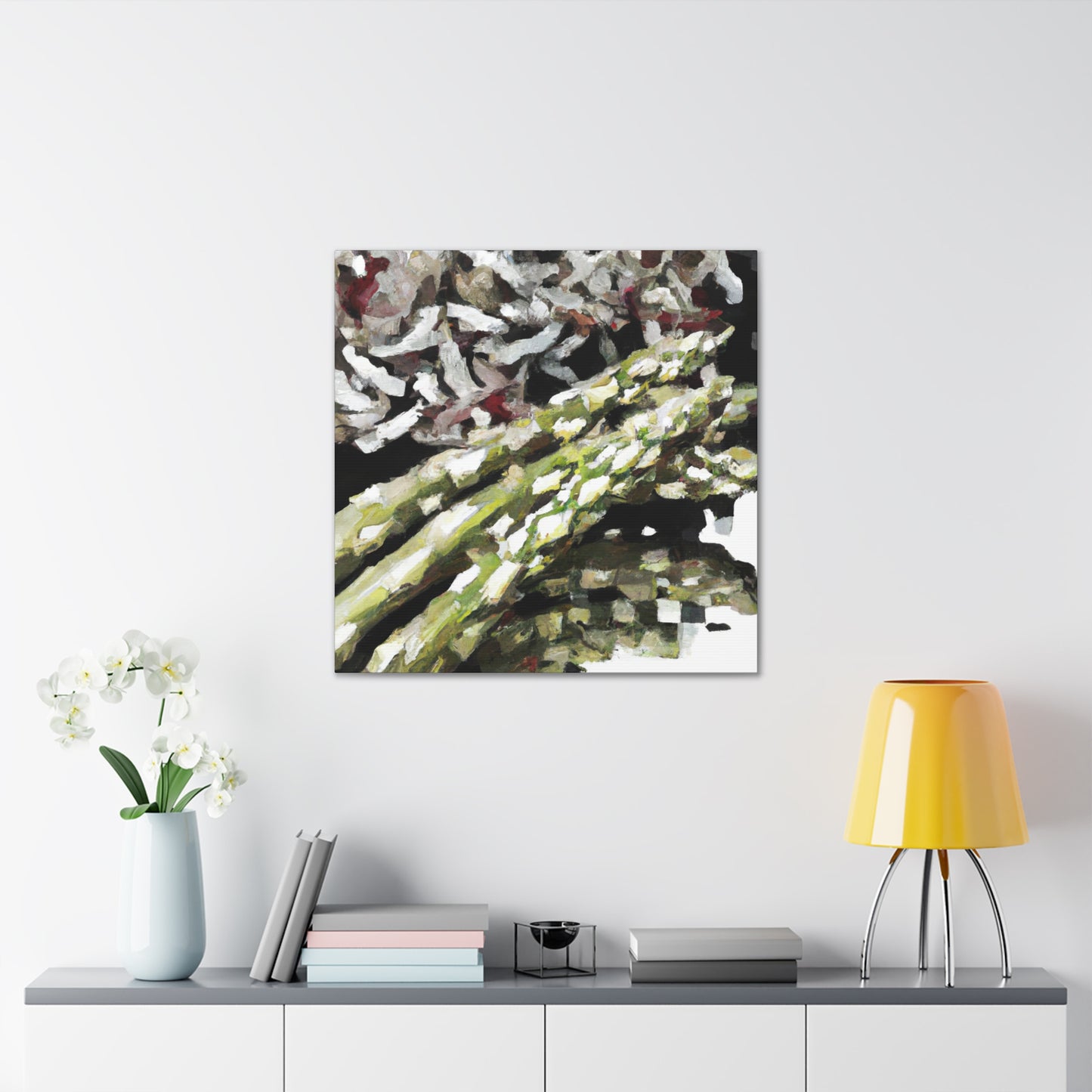 "Asparagus in Springtime" - Canvas