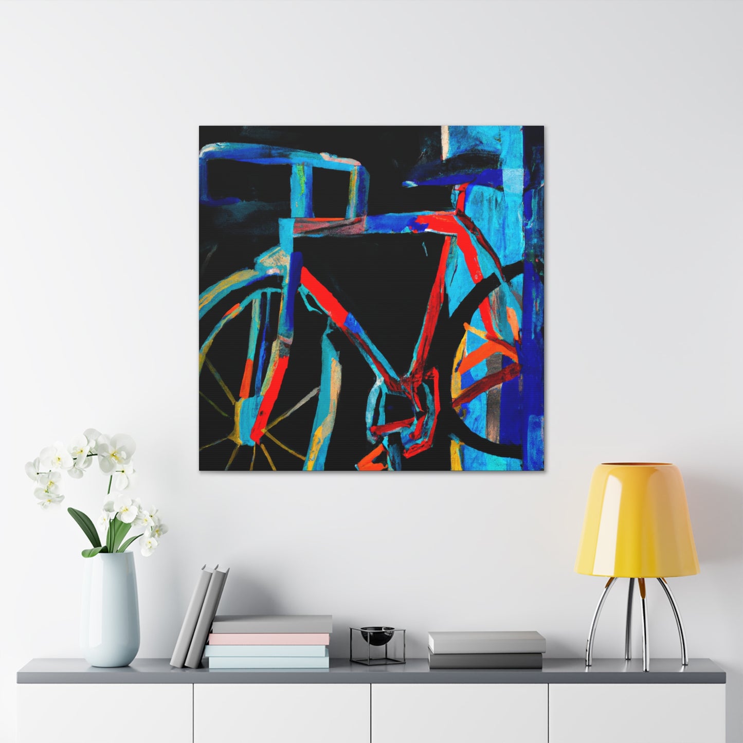 Wheeling Windmills Away - Canvas