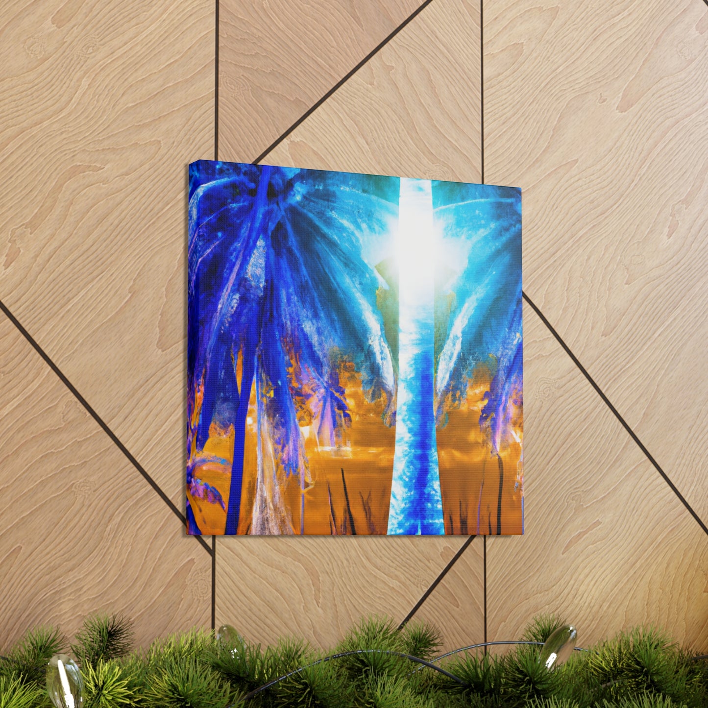 "Luminous Dreamscape Skies" - Canvas