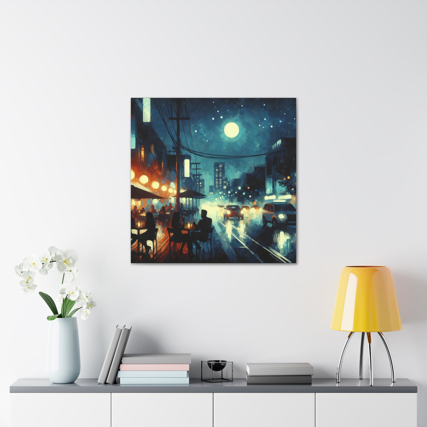 Euphoric Evening Escapade - Canvas