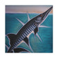 "Barracuda's Art Deco". - Canvas