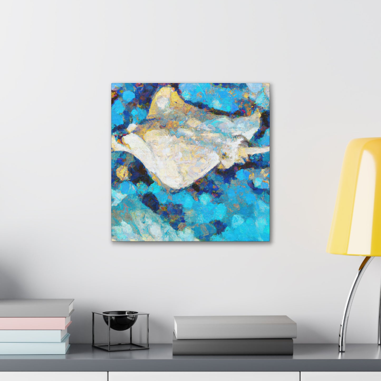 Stingray's Gleaming Majesties - Canvas