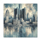 "Resplendent Detroit Reverie" - Canvas