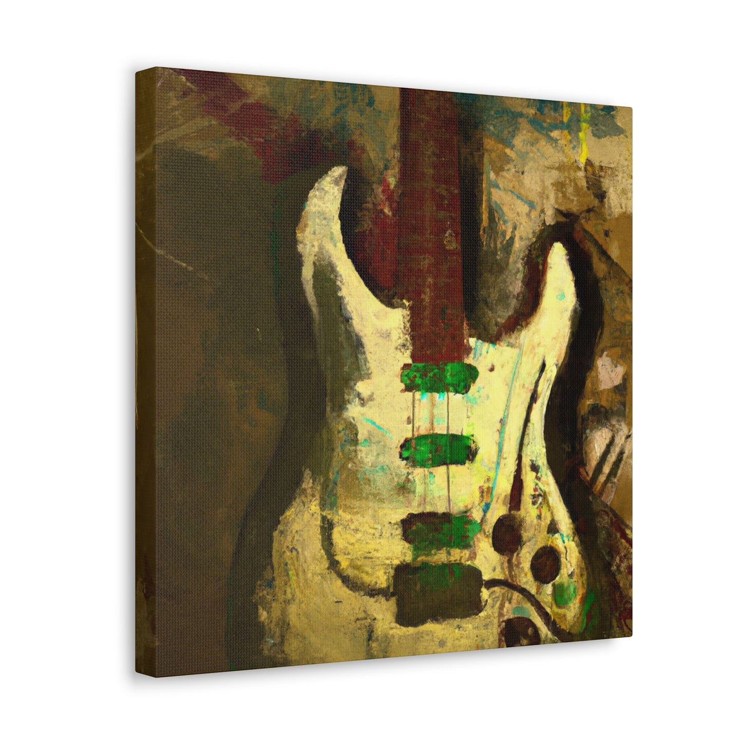 Electric Guitar Masterpiece - Canvas