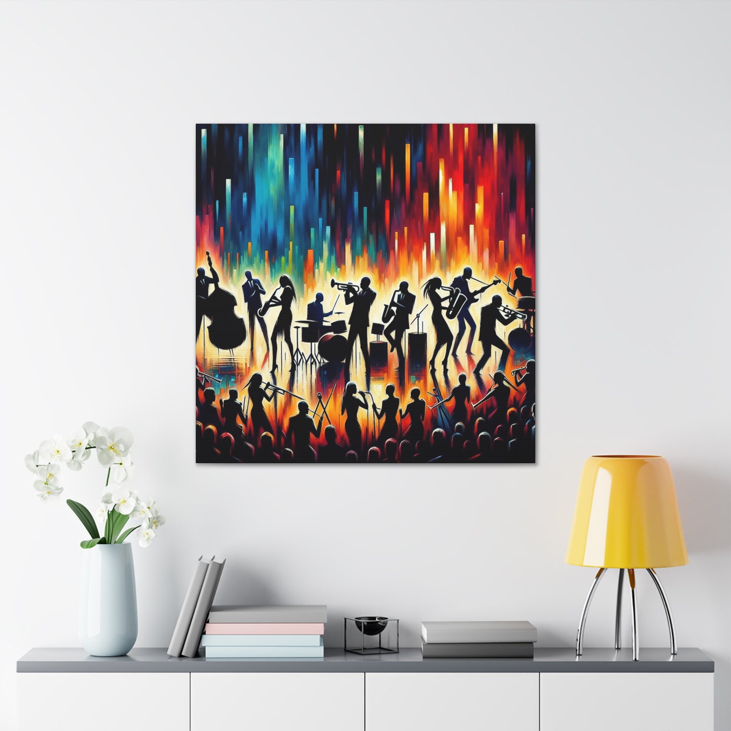 "Harmonious Rhapsody Unveiled" - Canvas