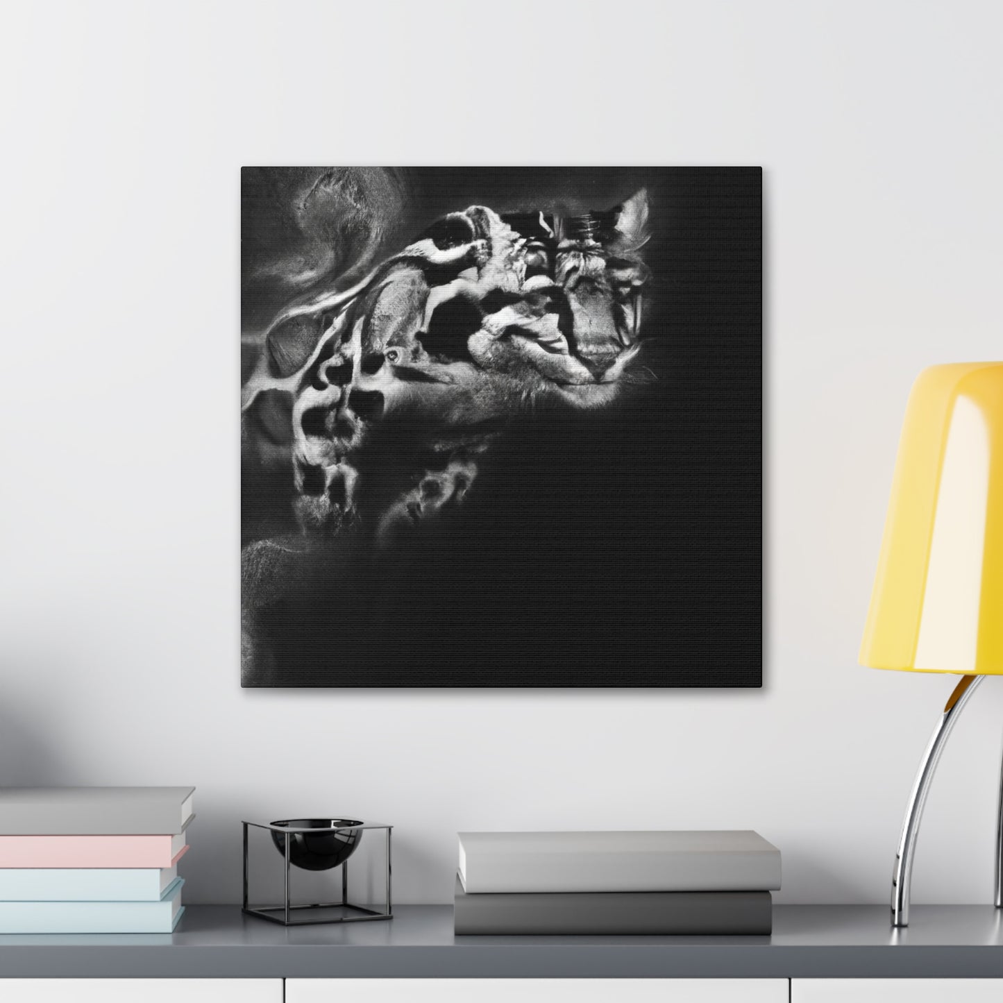 "Clouded Leopard Fantasia" - Canvas