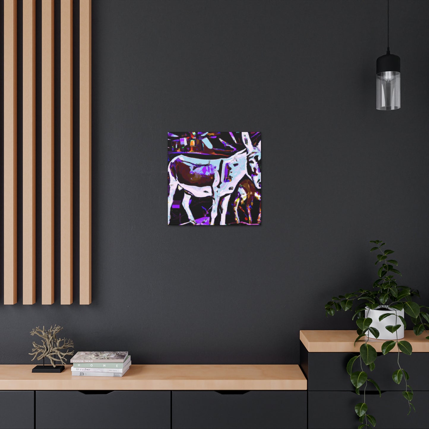 Donkey's Expressionistic Dream - Canvas