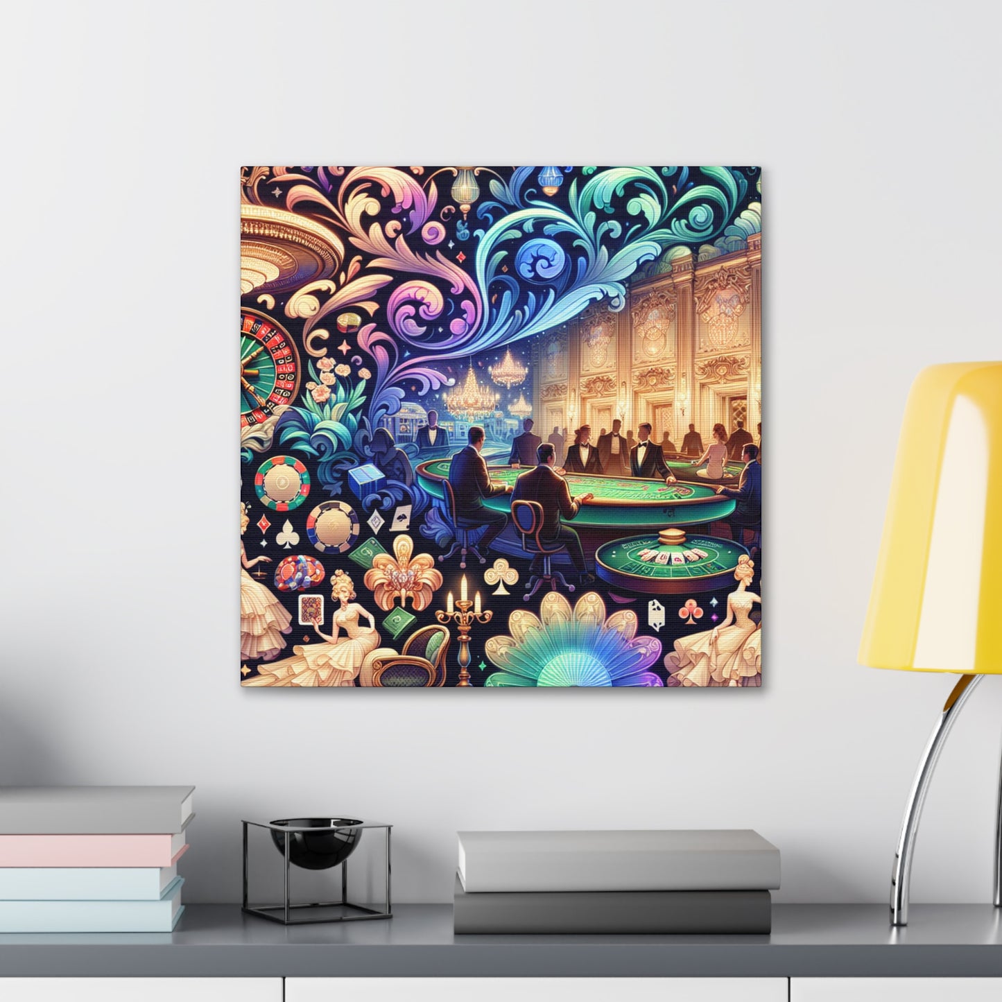 Gilded Pleasure Palace - Canvas