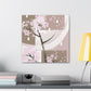 "Cherry Blossom Dreamscape" - Canvas