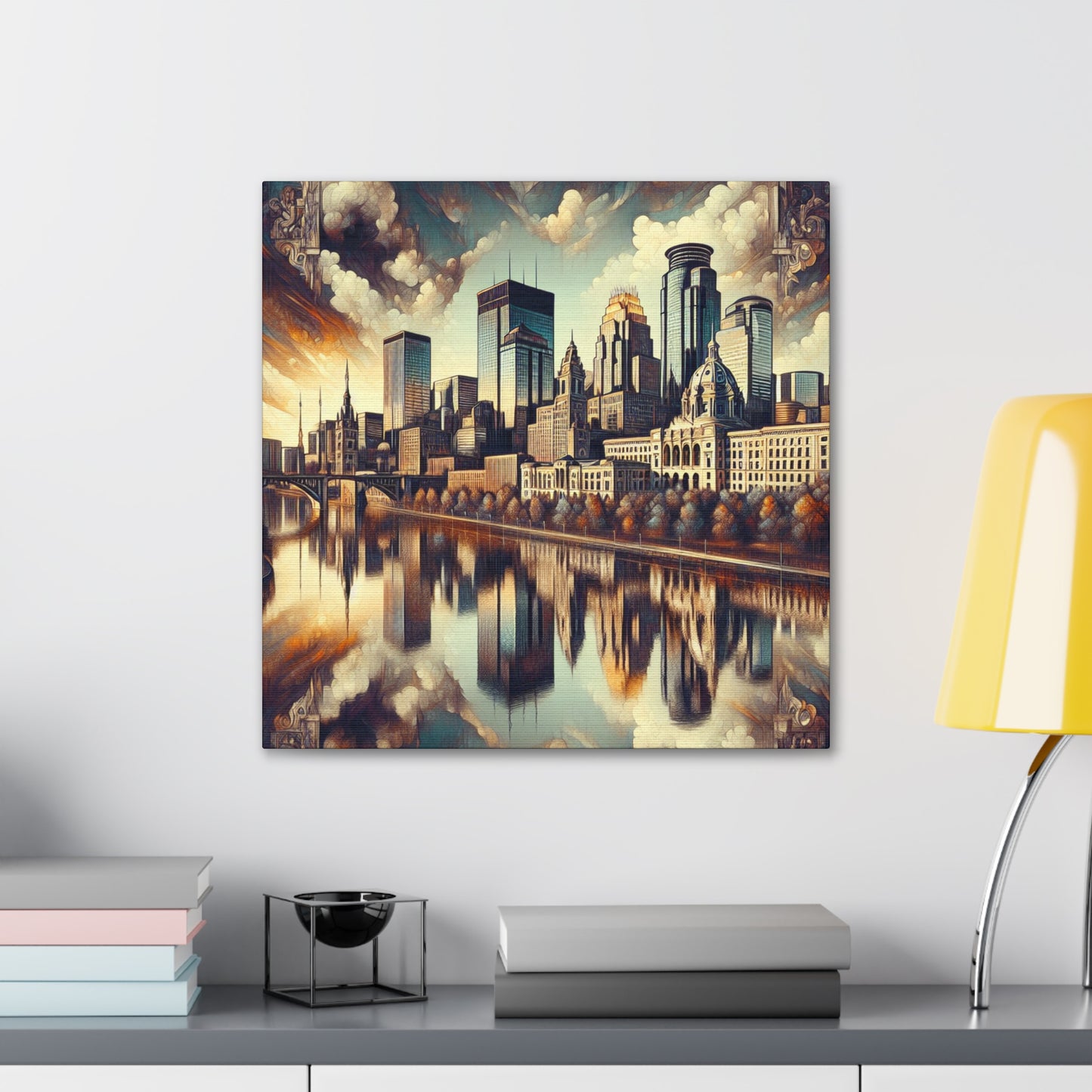 "Majestic Minneapolis Splendor" - Canvas