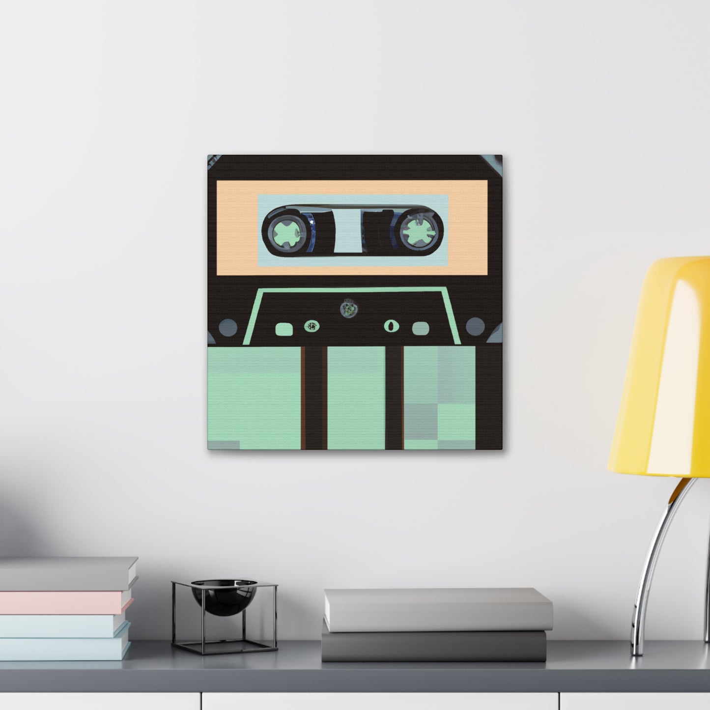 "Cassette Tape Renaissance" - Canvas